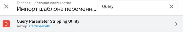 Query Parameter Stripping Utility