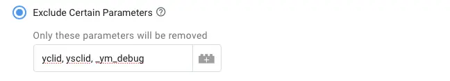 How to disable the special parameter — ysclid — when navigating to your site from Yandex search results